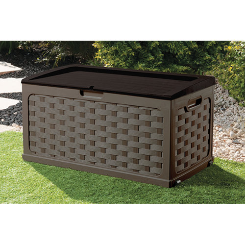 Starplast 71 Gallon Plastic Deck Box & Reviews | Wayfair.ca